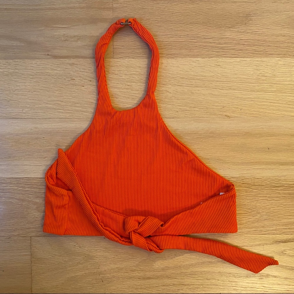 Beach Riot Paxis Bikini Top View 5